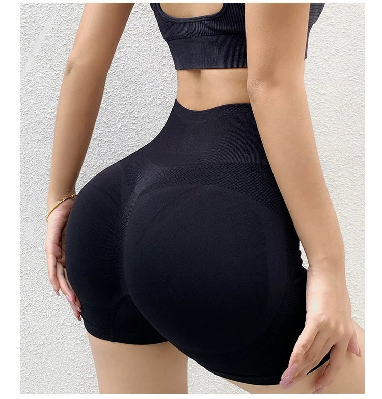 Venra Fitness Yoga Shorts Pants Butt Lifting Seamless Leggings Women Gym